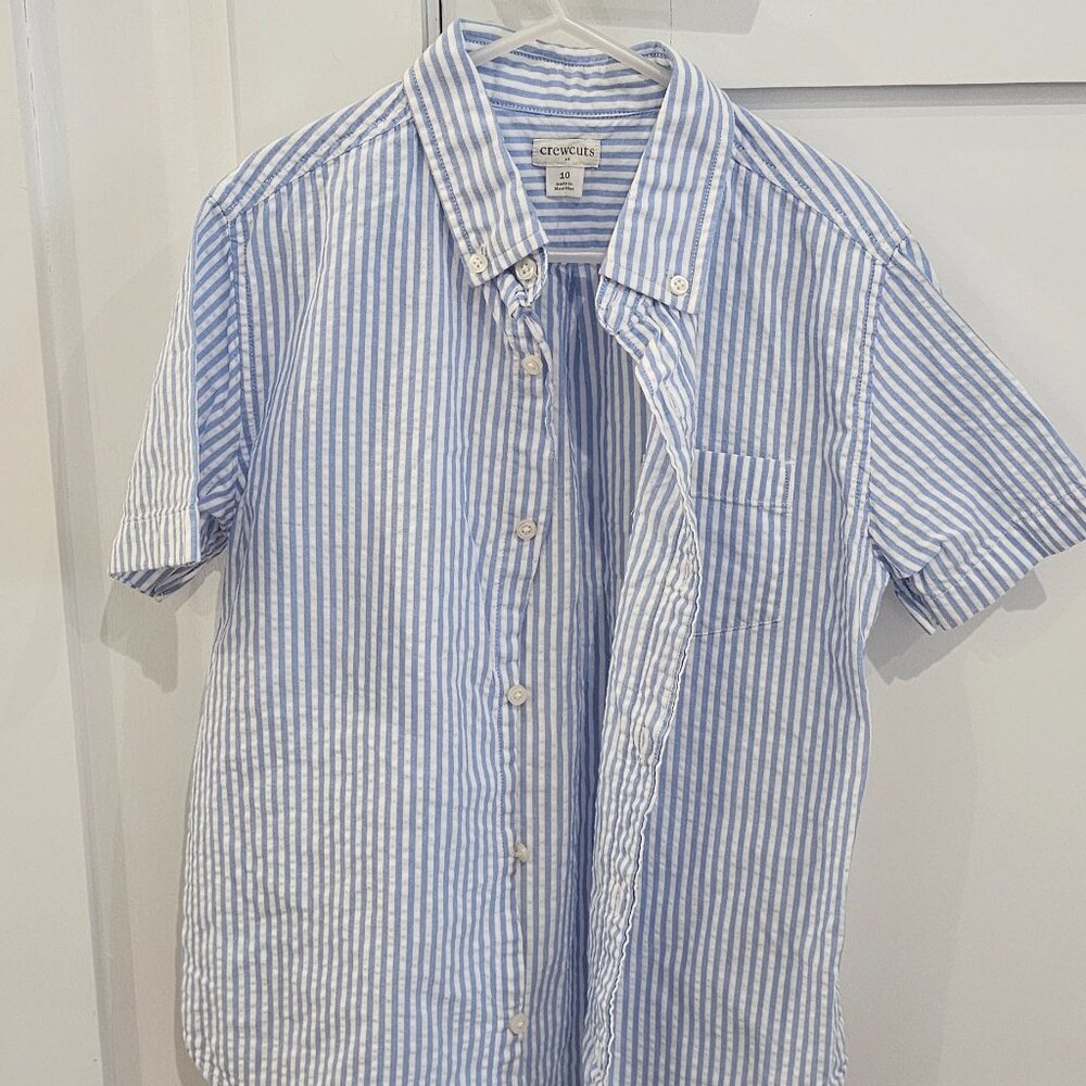 J Crew Boys Shirt Size 10 - Picture 2 of 3